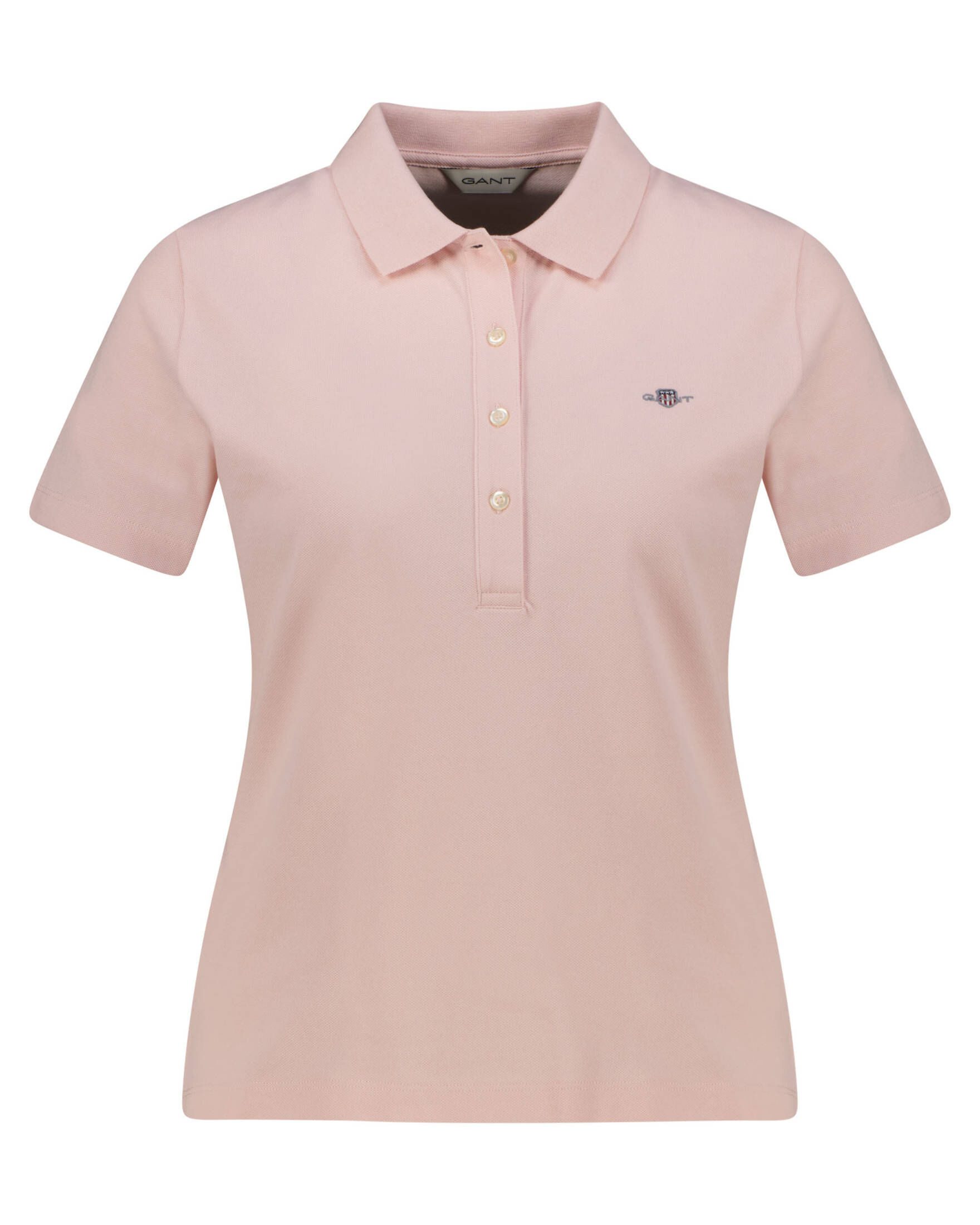 Gant Women Pink Pique Polo T-Shirt